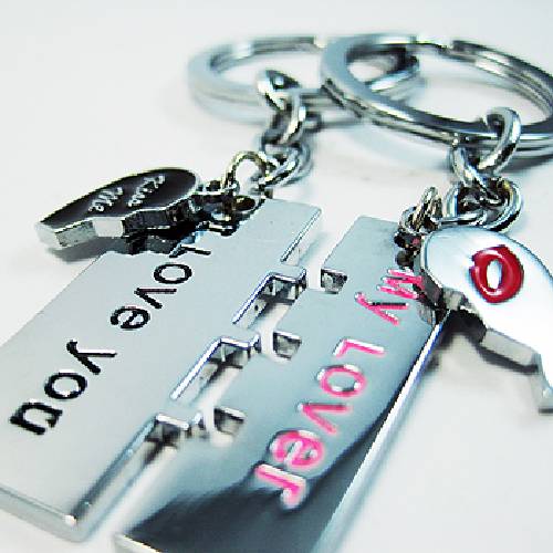 金屬飾品套組-雙心拼圖系列